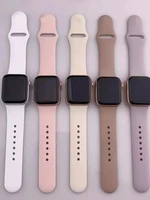 Silicone strap For Apple Watch band 44mm 45mm 40mm 49mm 41mm 38mm 42mm correa belt bracelet iWatch series 9 8 7 6 5 3 SE ultra 2