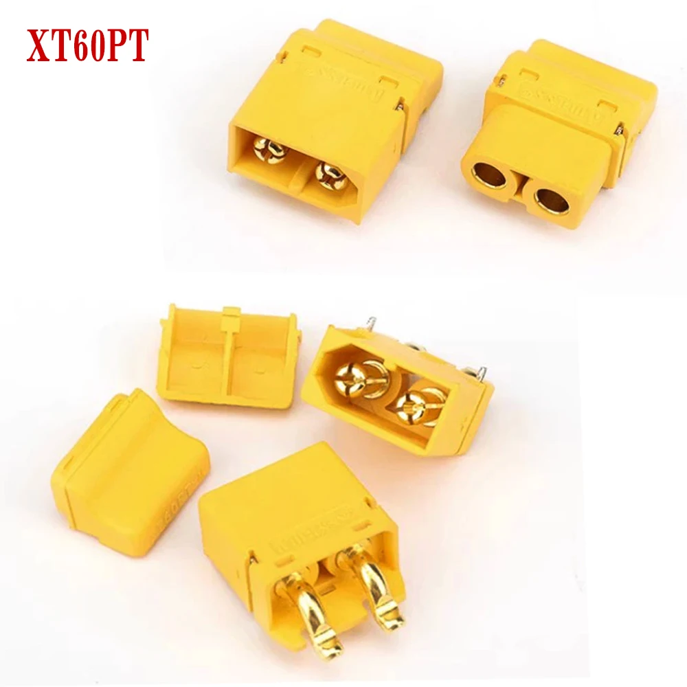 Amass XT60 XT60H XT60U XT60PW XT60PB XT60PT XT90 10/20/50Pairs Male Female Bullet Cnnectors Plug with Sheath for RC Lipo Battery – Image 5