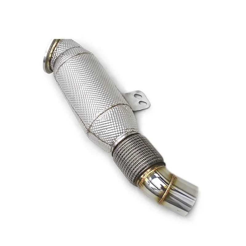 Head Section High flow Pipes branch downpipe Exhaust Pipe with catalyst For BMW TH3 340/340i B58 3.0T