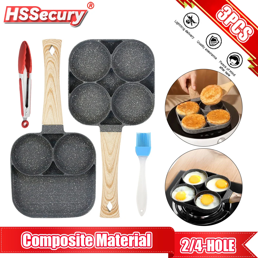 Non-stick Frying Pan Thicken Bottom Saucepan Household Fried Egg Pancake Pan  Durable Cooking Pot For Home Kitchen 5 Sizes - Pans - AliExpress