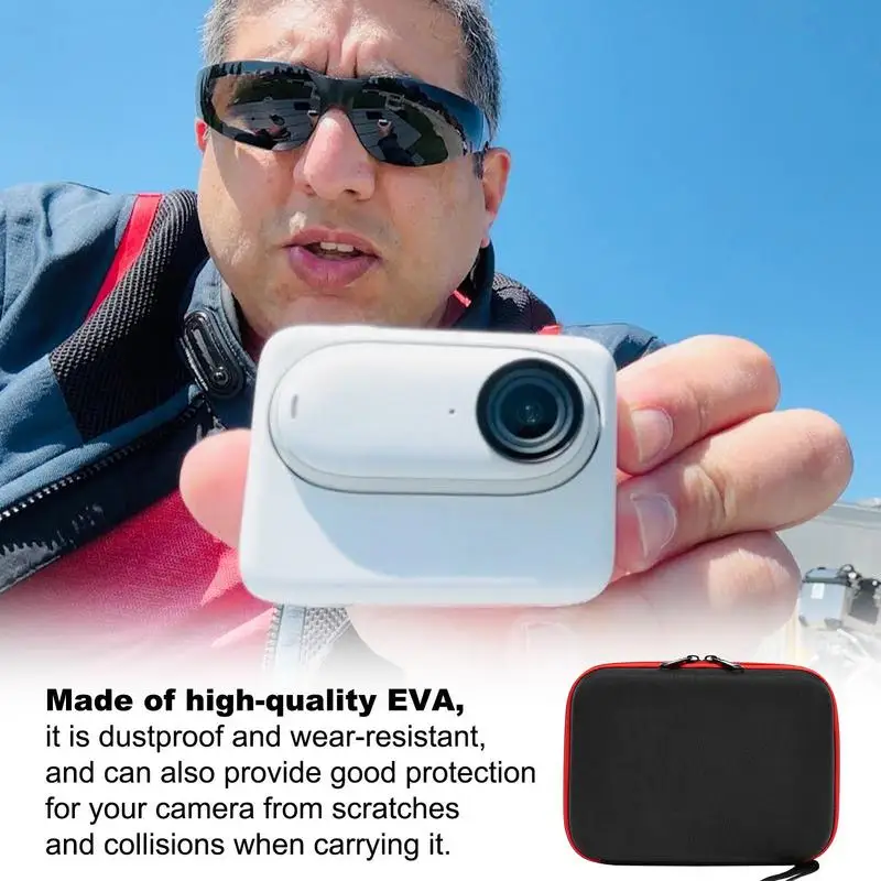 INSTA 360 GO 3 케이스 본체 가방, 충격 방지 방진, 고품질 EVA 미니 보관 보호 가방, Insta 360 GO3 액세서리