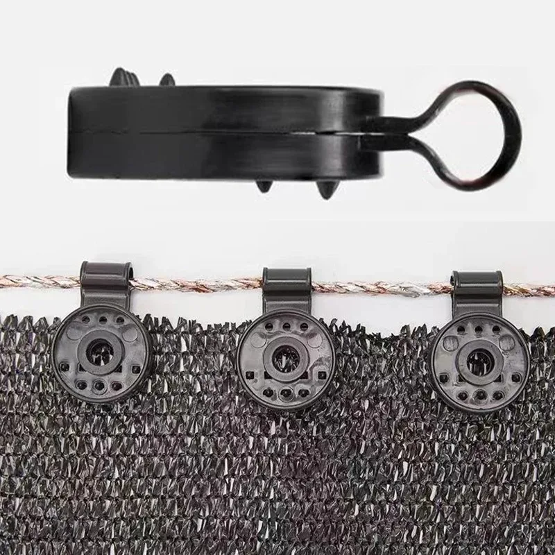 50-200PCs Shade Cloth Clips Outdoor Awning Durable Net Clip Camping Garden Tools Garden Buildings Fence Net Fix Clamp Hook