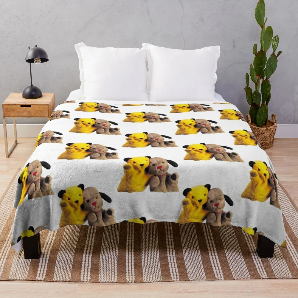 

Sooty and sweep Throw Blanket for babies Flannel Soft manga Blankets