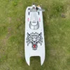 G30E Model Made With Kevlar 30CC Gasoline Racing ARTR RC Boat Tiger W/ Radio System Water Toys THZH1252-SMT1 1