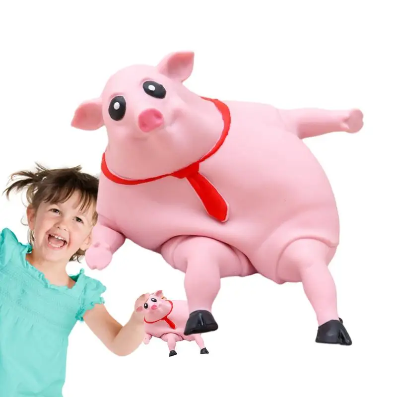 

Pig Squeeze Toys Pin Pig Stretchy Ball Toys Soft Fidgety Pig Toy Squeeze Relief Toy For Kids Boys Girls Adults Children