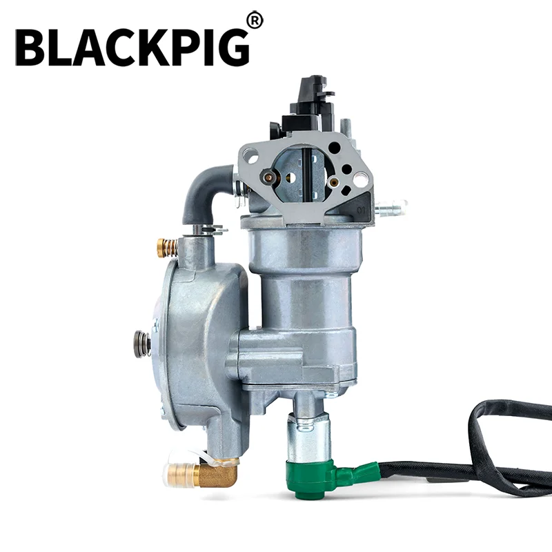 5KW 8KW EG6500 188F 190F 192F 발전기 LPG 기화기 발전기 부품 용 이중 연료 변환 키트 390cc/420cc 변위