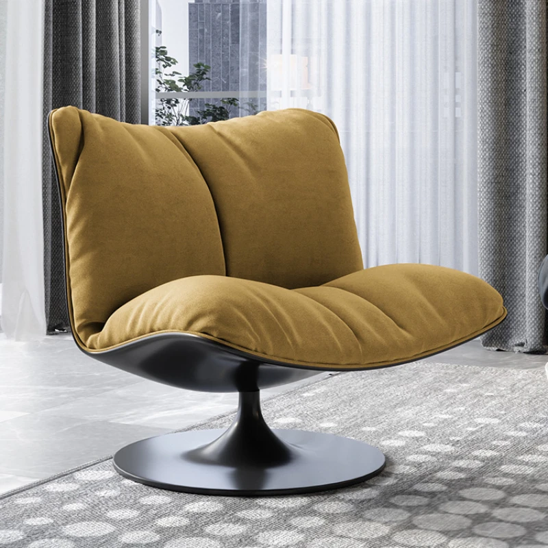 

Итальянский Одноместный стул, современная простая сетчатая красная Скандинавская мебель для гостиной, стул, роскошный минималистичный ленивый диван