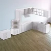 1:25 Miniature for Dollhouse Accessories Kitchen Cupboard Cabinet Plastic Model Toy Furniture Doll House Interior Decoration 6