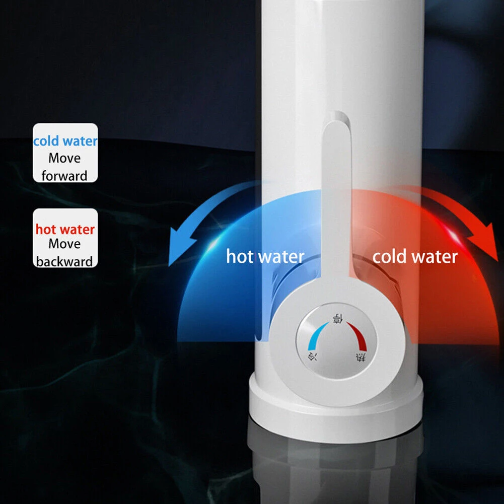 

Hot Water Heater Tap 3000W Electric Heating LED Display Stainless Steel Body Digital Temperature Control Instant Heating
