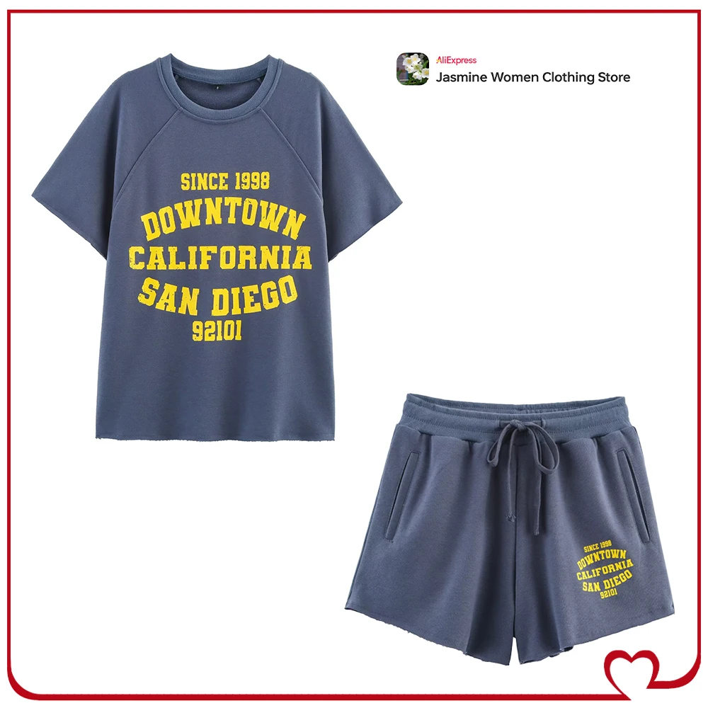 Look At This Twice Print Short Set White And Yellow - No Stretch 100 Percent Polyester