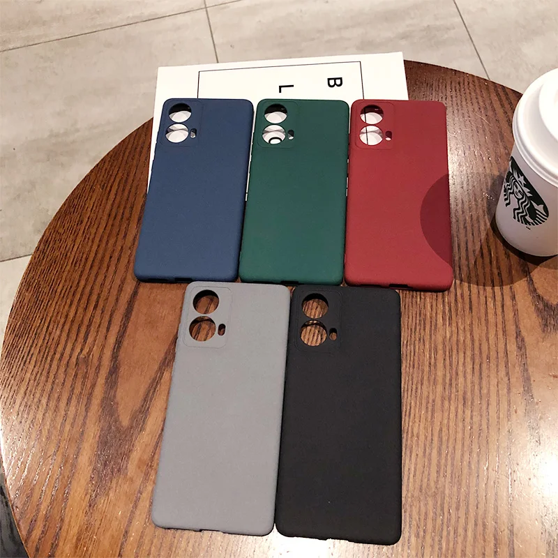 Sleek Matte Soft Silicone Phone Case Cover