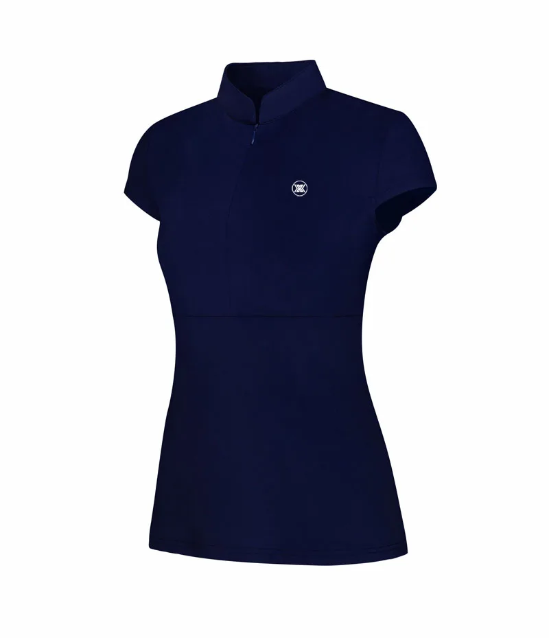 Golf Shirts Women short sleeve Polo Quick Dry Athletic Tennis Moisture Wicking Breathable High Elastic Shirts Ladies Sports