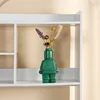Hot European Resin Statue Creativity Block Man TV Cabinet Desktop Flower Vase Modern Home Decoration Accessories for Living Room 2