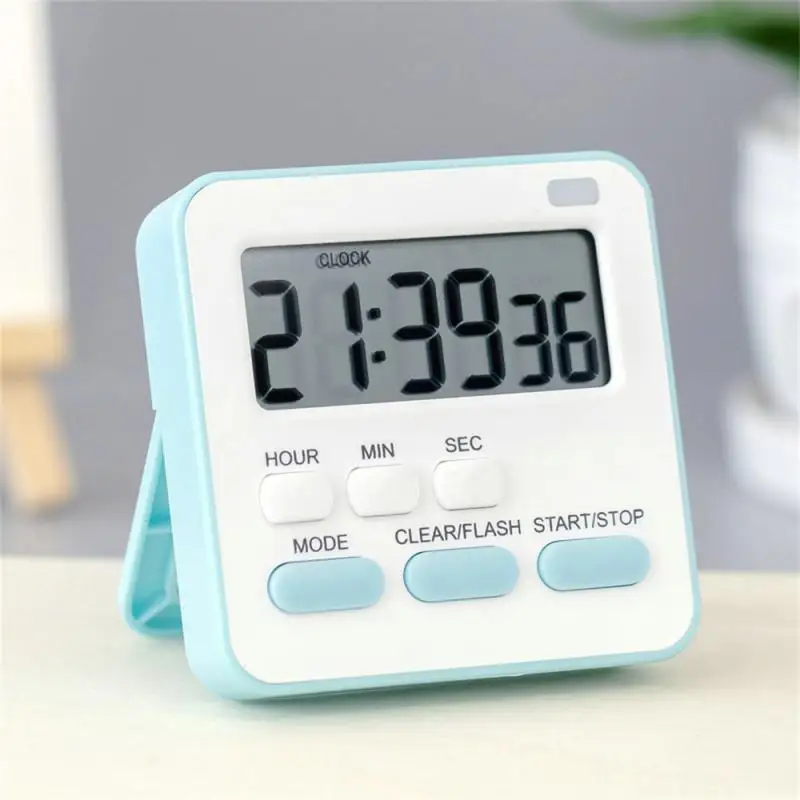 Digitale Electrical Time Timer LCD School Sports Kitchen Cooking 12 Key Count Down Up Stopcontact Magnetic Coffee Alarm Clock