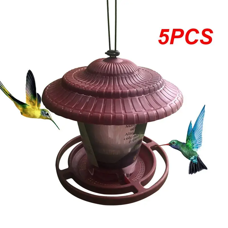 

Wild Bird Feeder Balcony Outdoor Waterproof Hanging Feeder Birds Accessories Hummingbird Drinker Parrot Supplies Pet Home