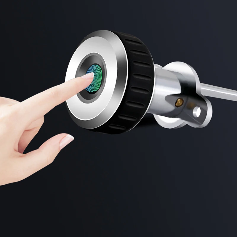 sem fio, metal embutido, 20 impressões digitais
