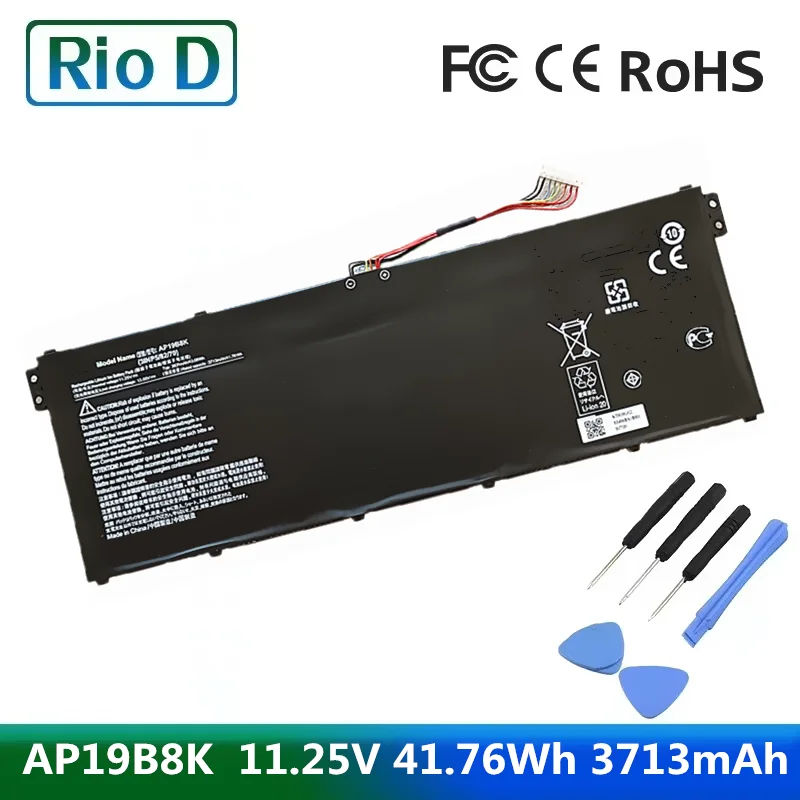 

New AP19B8K AP19B5K Laptop Battery For Acer Aspire 3 A314 A315-58,A715-42,CB315-3H,A317-52,A514-53,A515-56,KT00304013,KT0030G02