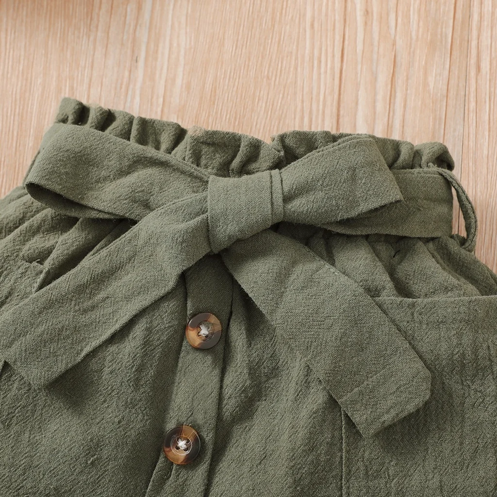2PCS Baby Girl Clothing Set Ribbed Hanging Neck Top+Short Skirt Fashion Korean Style Summer Outfit for 3-24Months Toddler Girl 4