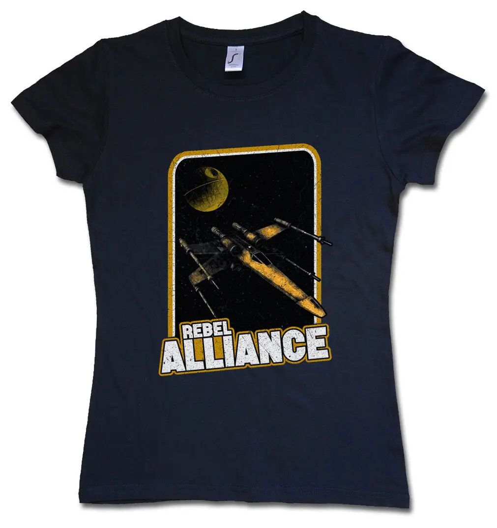 Rebel Alliance Donna Ragazza T-Shirt-X Red Star Empire Five Wars Wing Skywalker