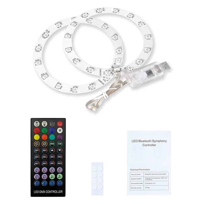 Per Ps5 Led Light Strip Rgb 8 Colori 400 Effetti Pickup Light Bar Strip Per Playstation 5 Parti Della Console Di Gioco Accessori