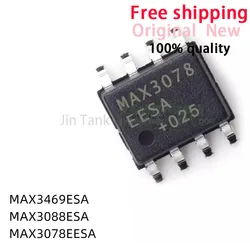 10 - Piece Set of Premium SOP - 8 Integrated Circuits (MAX3088ESA)
