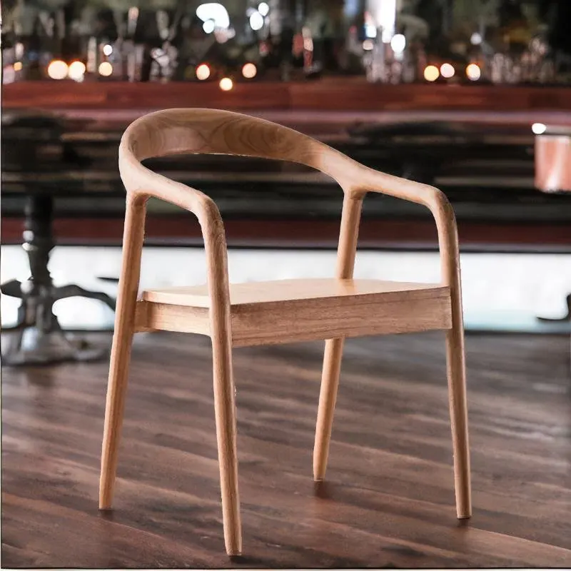 

Hand Wood Dining Chair Kitchen Office Retro Beach Accent Chair Design Patio Sandalye Cadeiras Sillas Home Furniture HD50CY