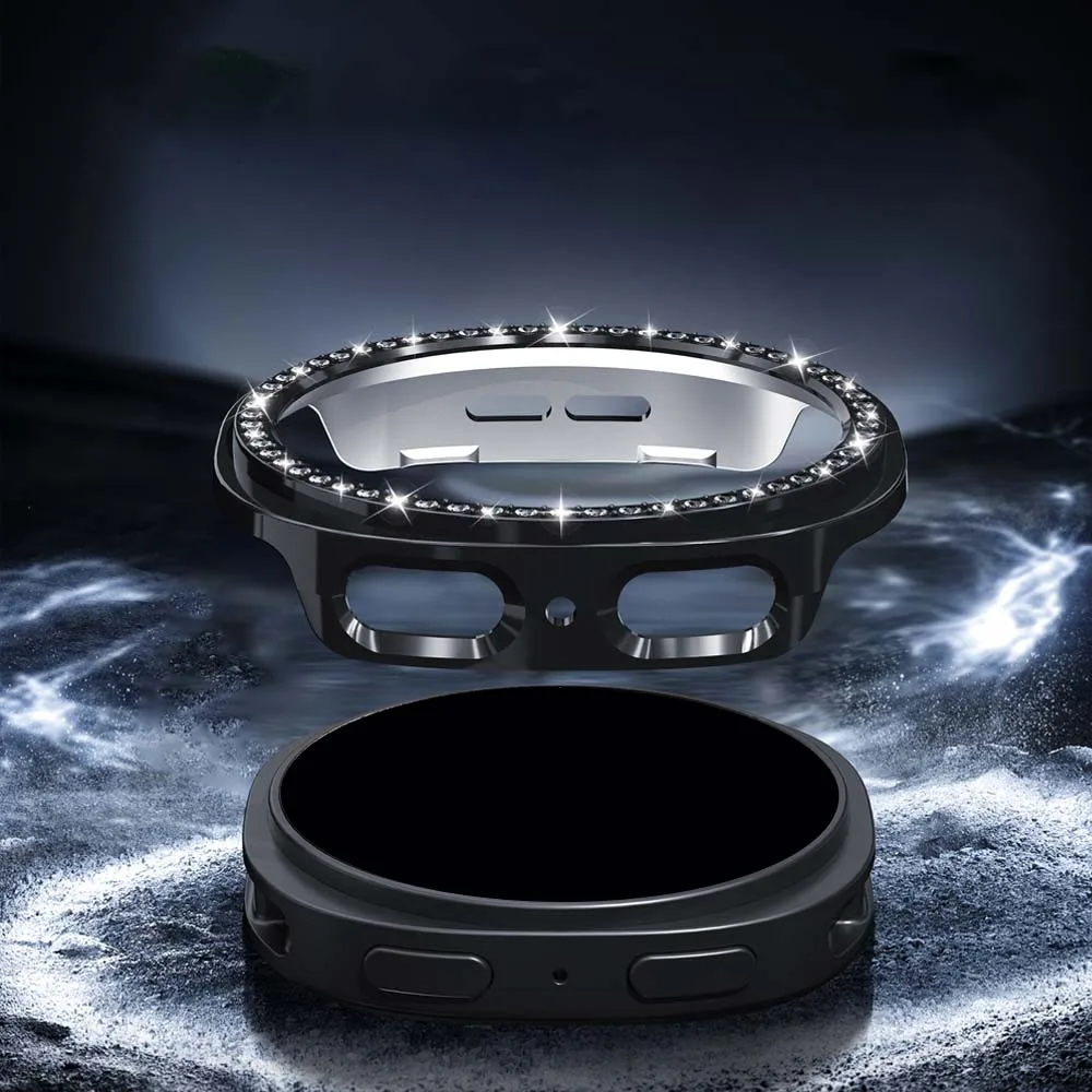 Diamond Watch Case - Shockproof Bumper Frame Cover Without Screen Protector