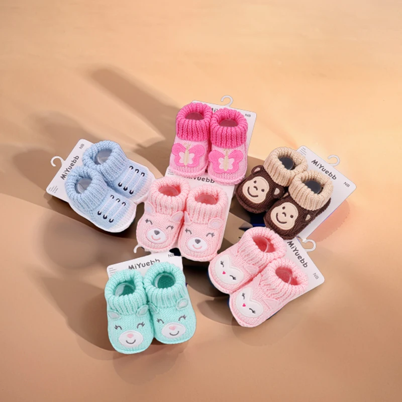 Baby Socks Cartoon Cute Animal Baby Floor Socks Warm Cotton Spring and Autumn Soft Wear Breathable for Boys and Girls NewFashion baby socks