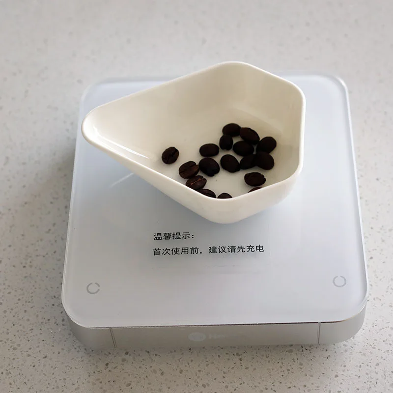 Premium Coffee Bean Measuring Cup Tray | Elegant Coffee Powder Dosage Accessory