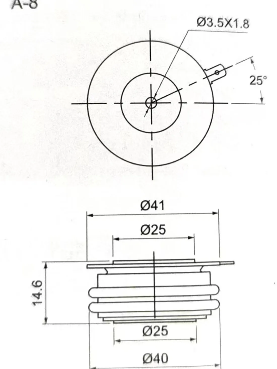 T2509N04TOF 사이리스터