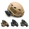 Tactical Airsoft Strobe Consant Momentary Helmet Lamp With white Scout light Helmet Lamp FAST Hunting Helmet Flashlight 1