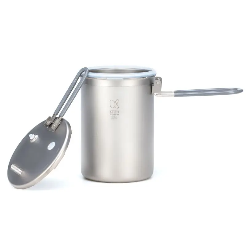 KEITH Titanium Ti6302 High-Altitude (Mountain) Pressure Cooker Camping Hiking Tableware 2