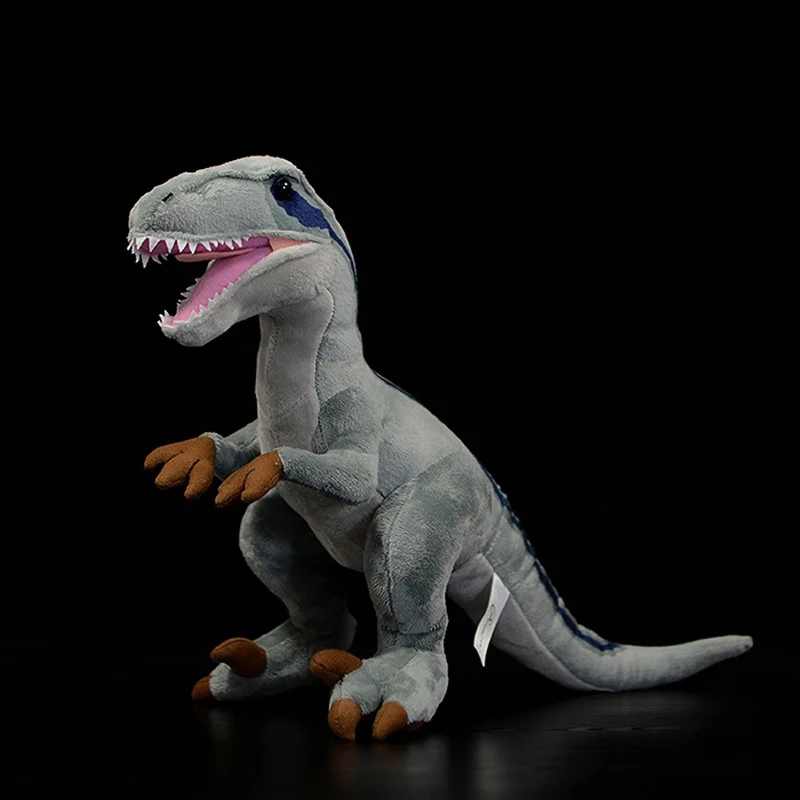 

Simulation Reallife Velociraptor Plush Toy Soft Stuffed Animals Model Realistic Cartoon Doll For Kids Boys Xmas Gifts