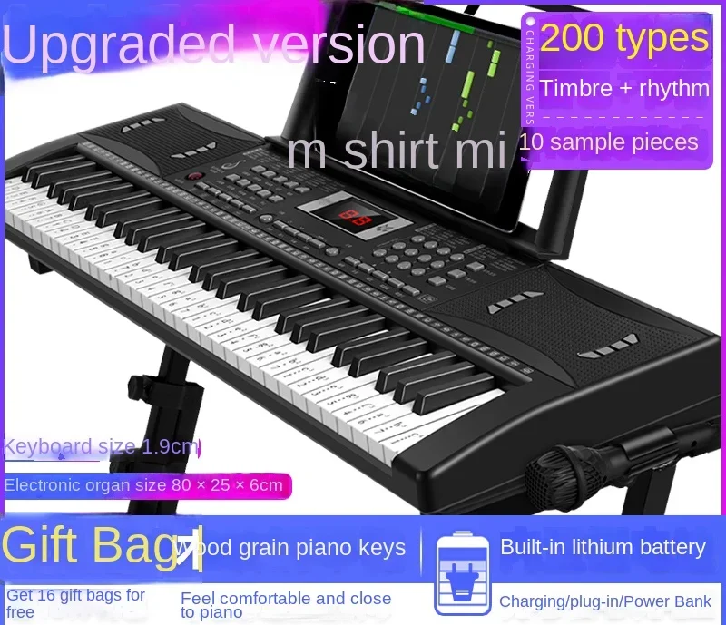 Muzikale Toetsenbord Midi Keyboard Piano Kleine Kinderen Professional  Muziekinstrument Piano Infantil Elektronische Toetsenbord - AliExpress