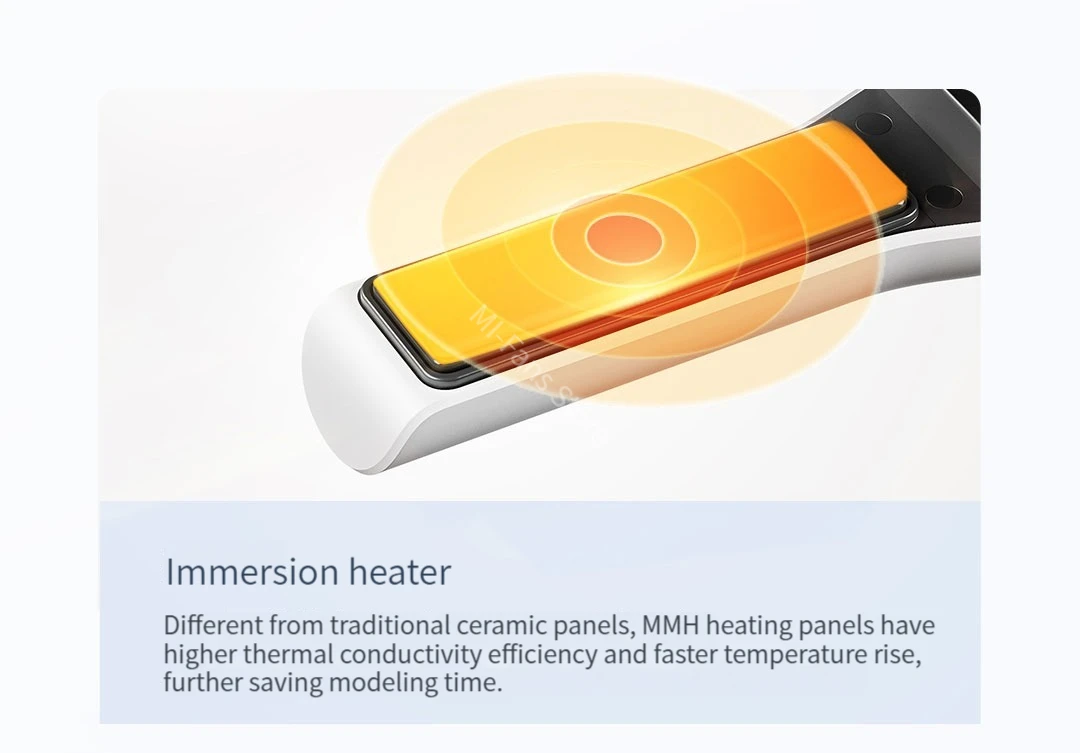 Xiaomi Mijia Wireless Straight Hair Clip Professional Straightener description image 10