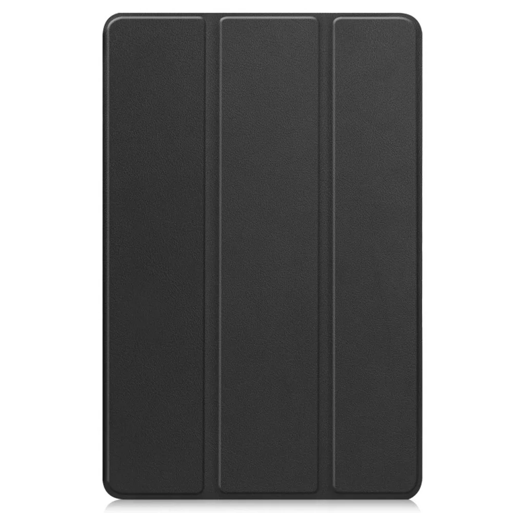 Slim Tri-Fold Leather Tablet Case with Stand - Durable and Portable Protective Cover