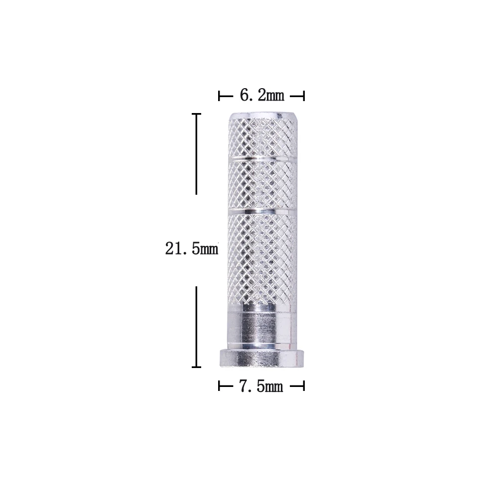 Aluminium Insert Adapter for Archery Arrow Shaft, Inner Diameter of 6.2mm, Carbon Fiberglass Arrows, 50 PCs, 100PCs 5