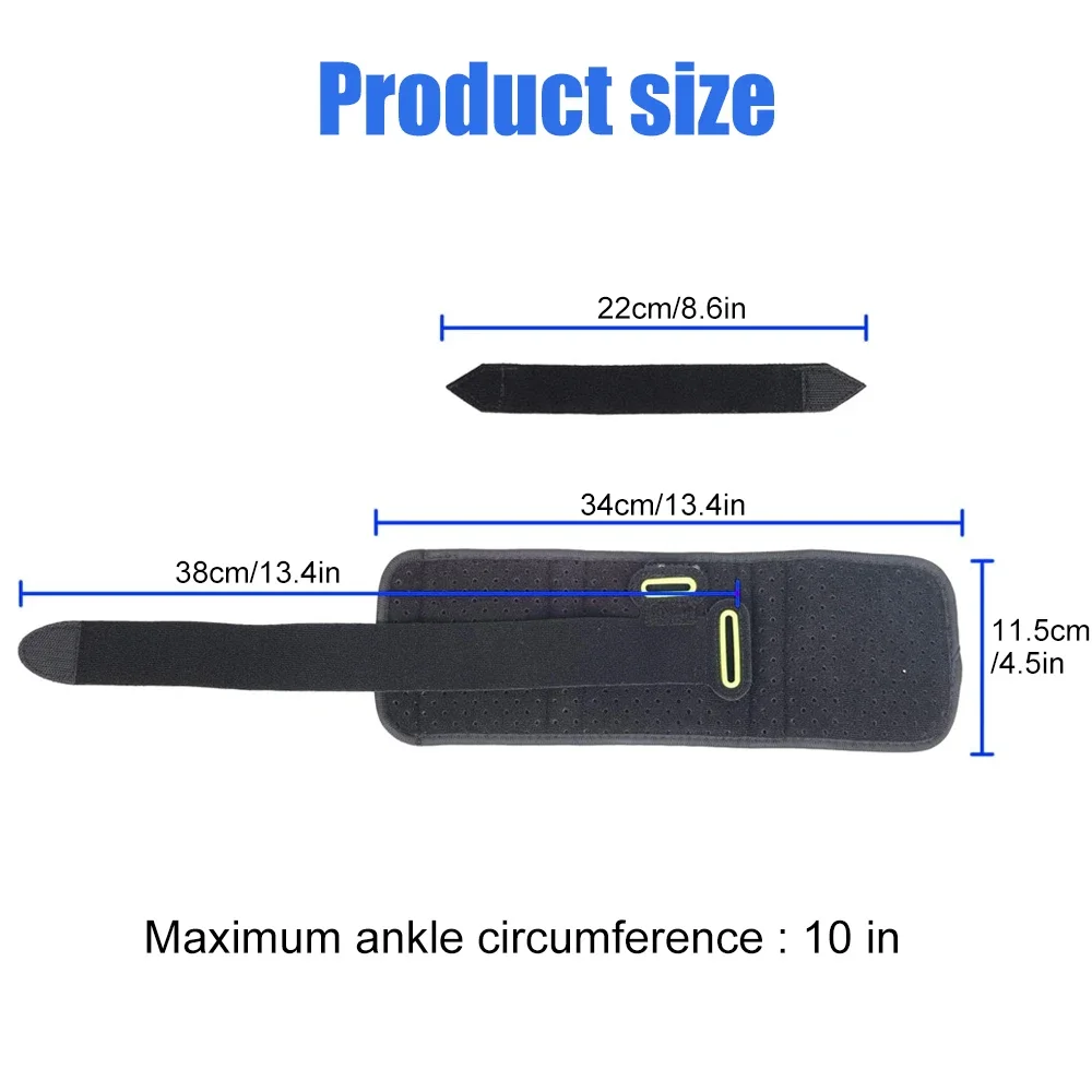 Ankle Support Ankle Straps Fitness Ankle Straps Ankle Support Brace Foot UP Adjustable Drop Foot Ankle Brace Strap for Walking AFO Brace Orthosis for Plantar Fasciitis Hemiplegia Strok Support