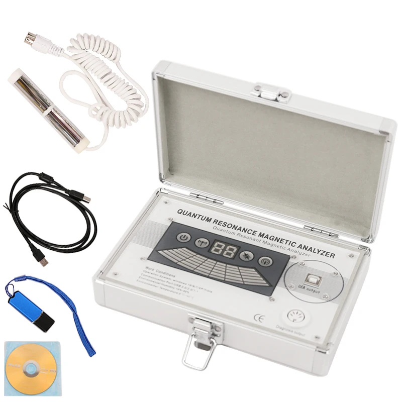 Quantum Magnetic Resonance Analyzer New version Body Analyzer Checking Set With 54 Reports Full Body Sub Health Scanning
