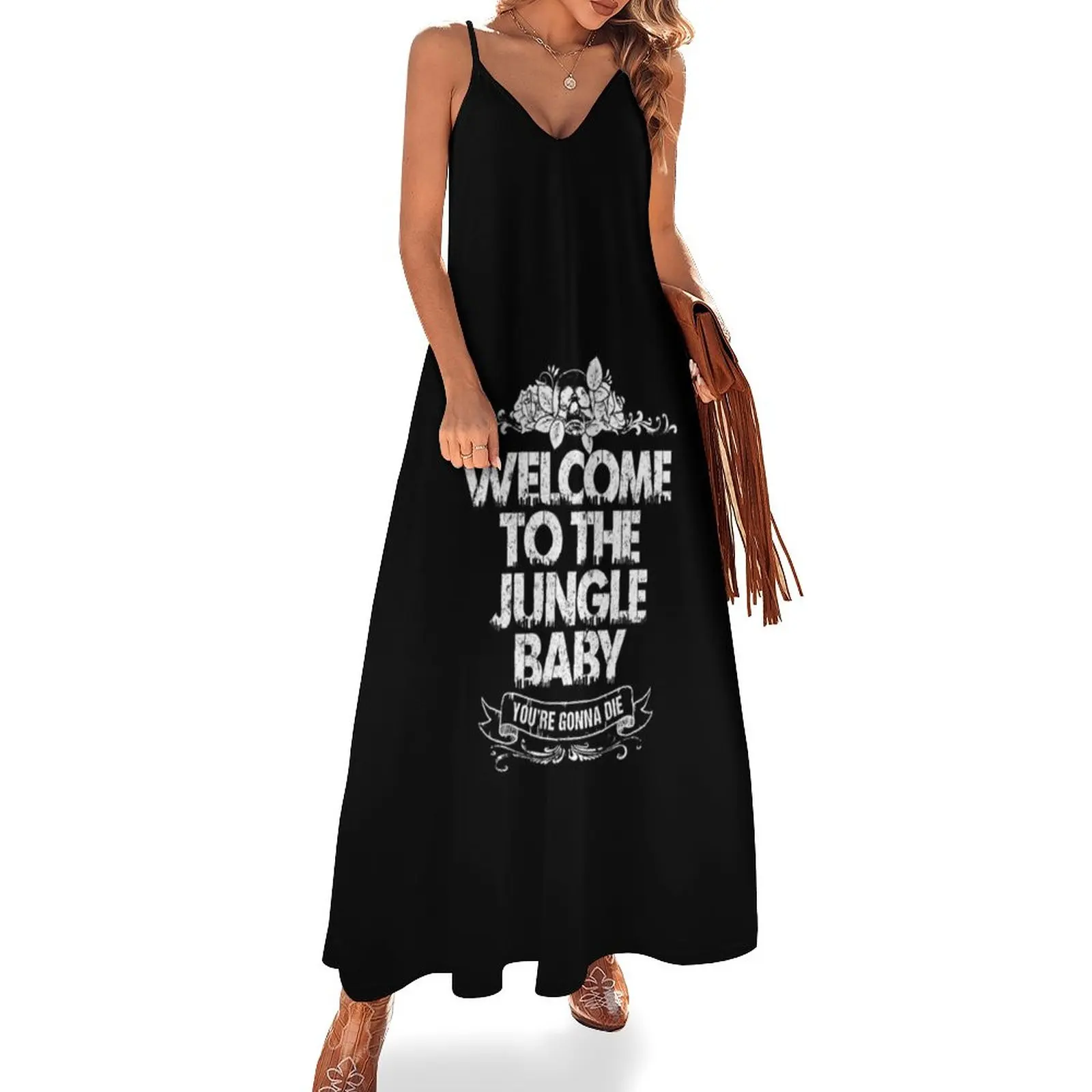 

Jungle Sleeveless Dress women's summer clothing 2024 dress summer Woman clothing luxury woman evening dress
