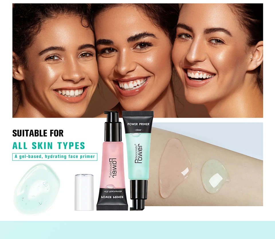 Description Picture 6 of itemPrimer Gel 1 Piece 24ml Moisturizing Invisible Pore Primer Gel Primer Cream Makeup Primer Gel Primer Cream