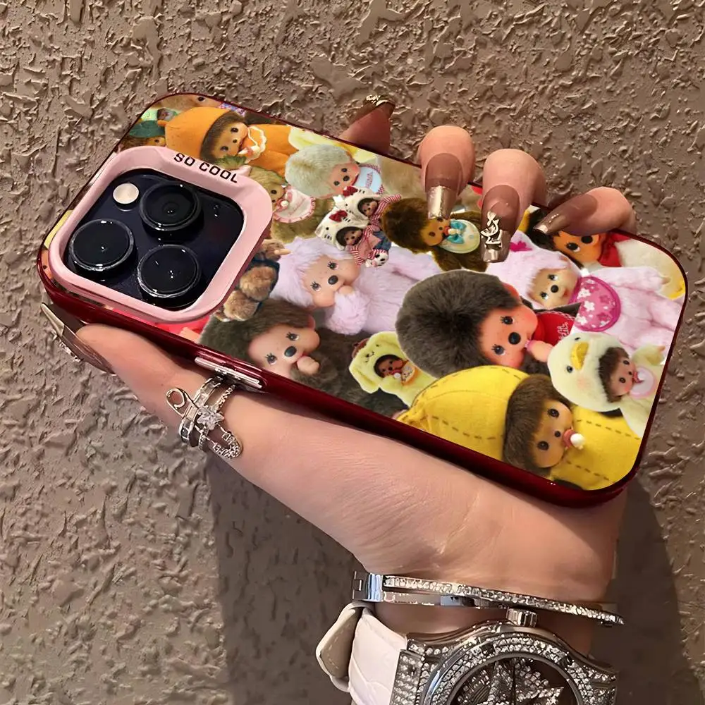 Colorful Cute M-Monchhichis Phone Case Cover