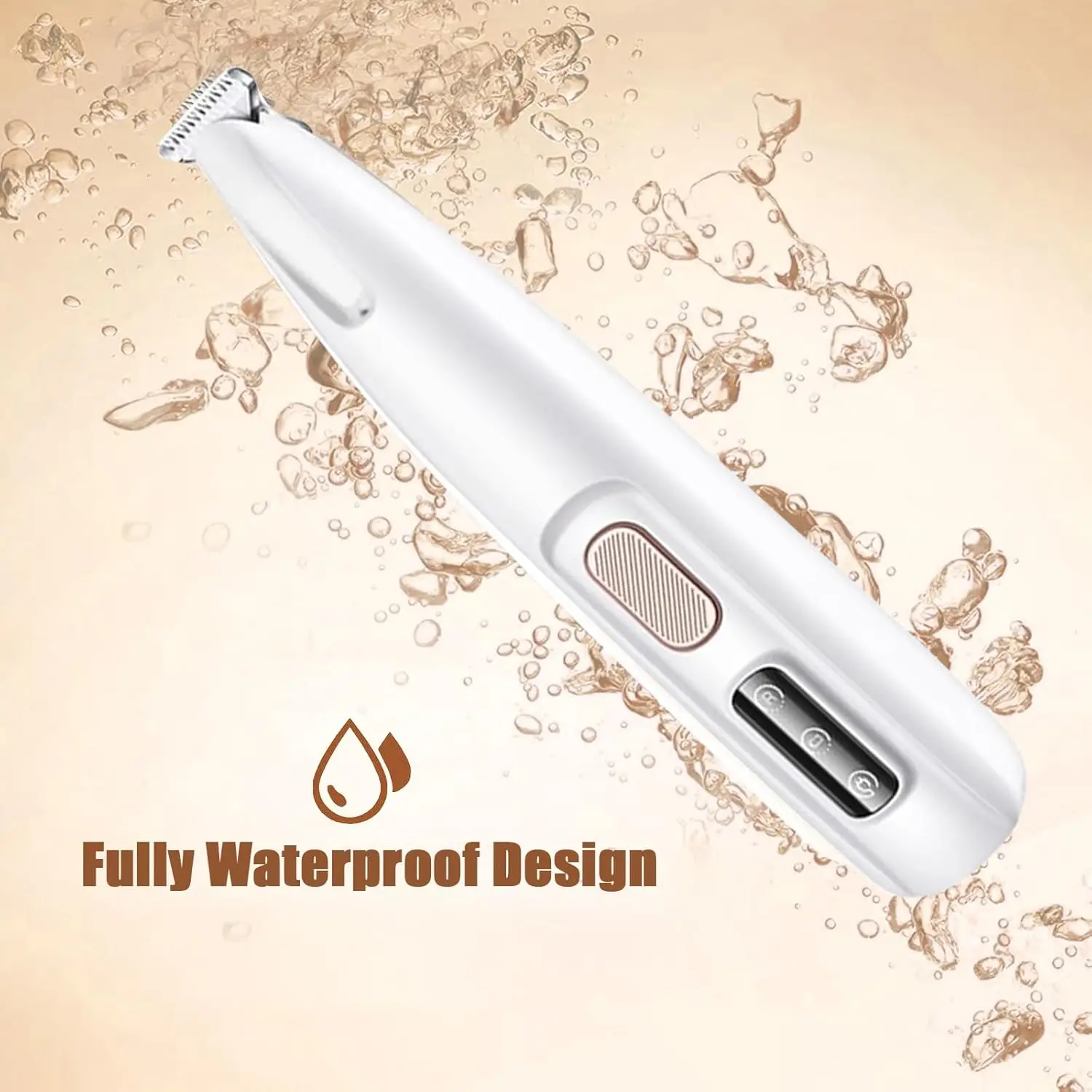 Dog Paw Clippers LED Light LCD Display 18mm Wide Safe Blade Fully Waterproof Pet Grooming Trimmer for Dogs Cats Small Anima pet clipper dog hair trimmer pet hair trimmer dog clipper