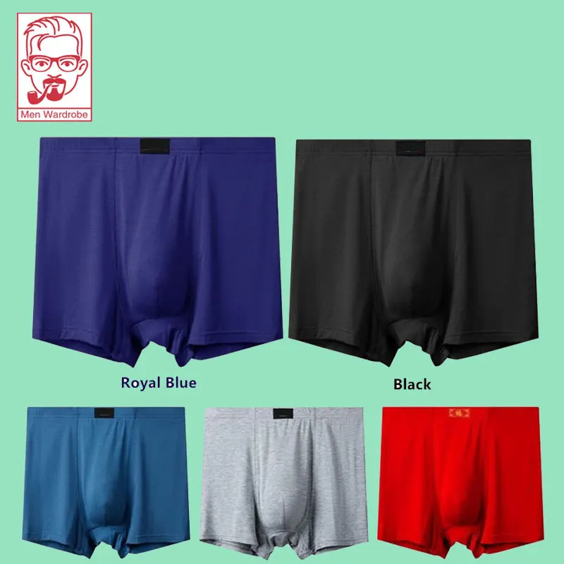 

High Waisted Men's Boxers Modal 300 Catties 400 Catties Fat Guy Breathable Large Size Plus Loose Shorts Men's Underwear