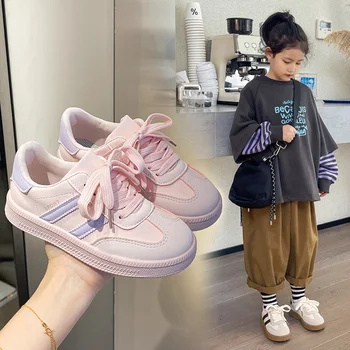 أحذية رياضية عصرية جديدة مريحة/قابلة للتنفس بمقدمة مستديرة للرجال والنساء والأطفال Zapatos Minnie Mouse Niña 5