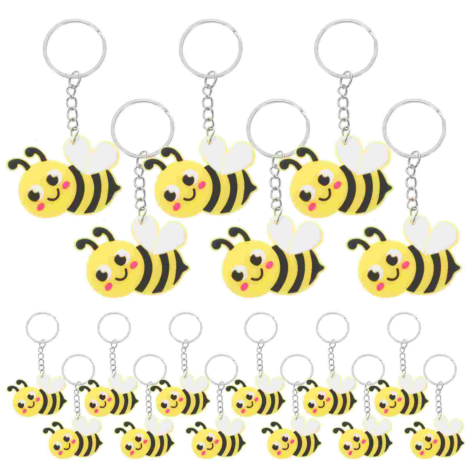 Kreskówka w kształcie pszczoły brelok uroczy kreskówka pszczoła breloczek dekoracje do dekoracji ula do torby