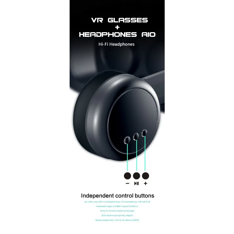 VR Glasses Virtual Reality 3D VR Glasses Google Cardboard Headset for Use with Smartphone Android Virtual Glasses with Gamepad 176 S766dd31d4fac4236ab32de04b6ecb27au