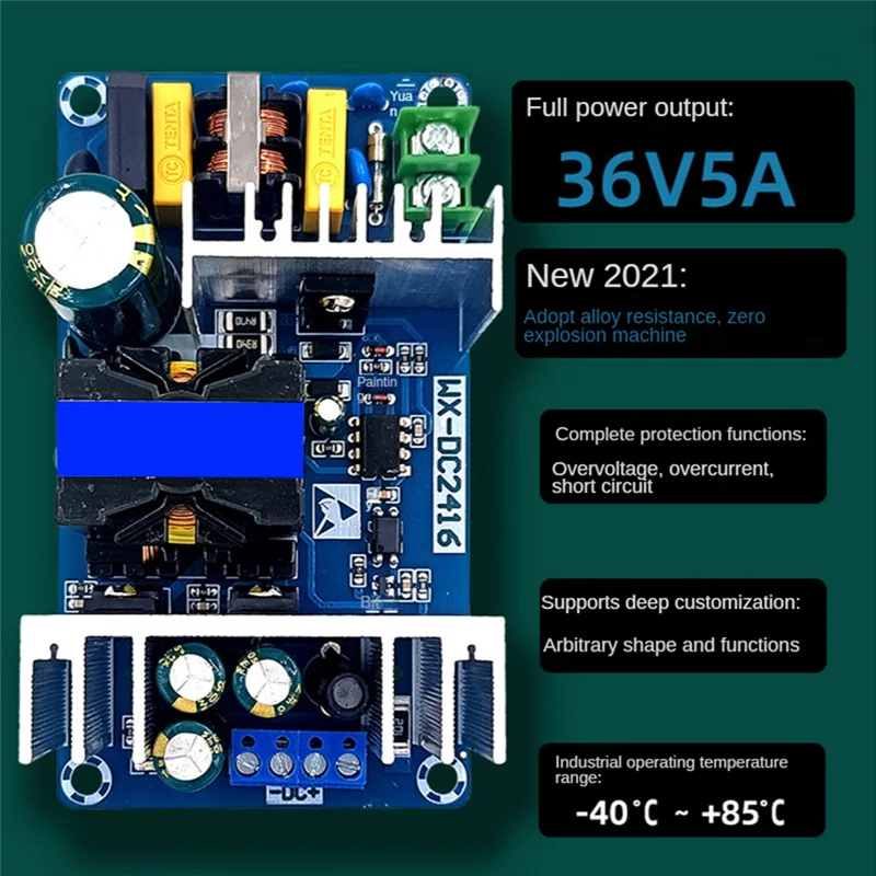 ABUO36V 5A Power Module 180W Industrial Switching Power Supply Module Bare Board AC-DC