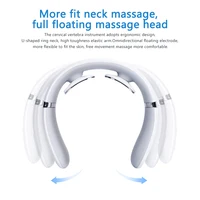 GENPIBEAR Smart Electric Neck Massager Shoulder Body Massager Low Frequency Magnetic Therapy Pulse Pain Relief Tool