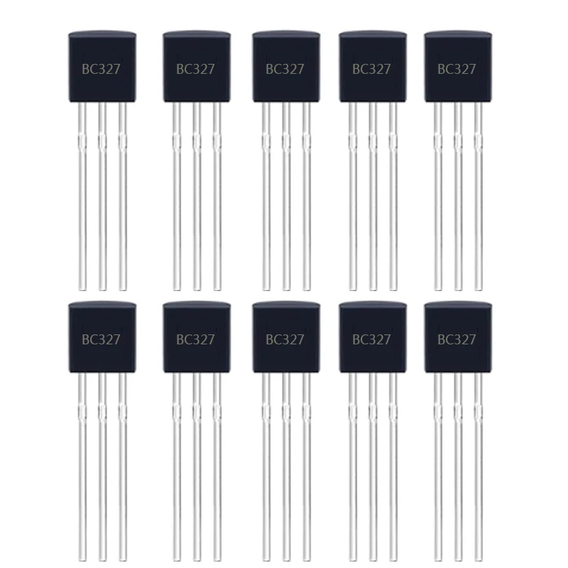 200pcs Assortiment Transistors 3 Pin - 10 Valeurs BC327 BC337 BC547 Etc - Kit Électronique DIY
